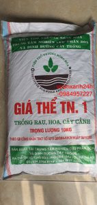 Giá thể TN.1 chuyên trồng rau, hoa, cây cảnh