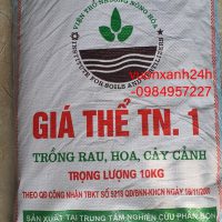 Giá thể TN1 chuyên trồng rau, hoa , cây cảnh