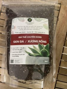 Giá thể chuyên dùng Sen đá, xương rồng (3dm3)